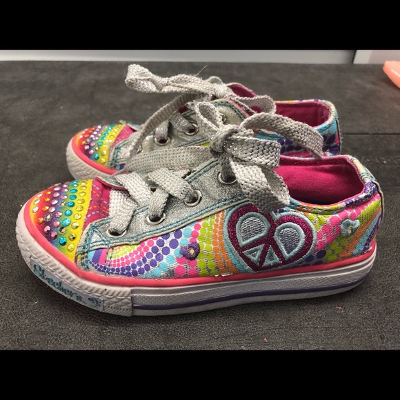 skechers sneakers with rhinestones